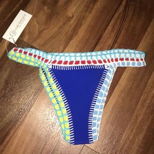 Luxe Bandage Swimwear Bikini Bottoms